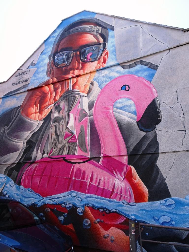 Insane51 and Fanakapan, Upfest, Bristol, July 2017