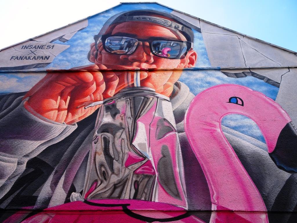 Insane51 and Fanakapan, Upfest, Bristol, July 2017