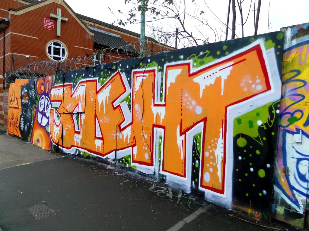 NEVERGIVEUP and Mr Draws, Ashley Road, Bristol, January 2018