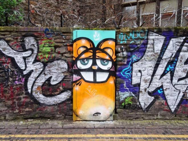 NEVERGIVEUP, Moon Street, Bristol, April 2018