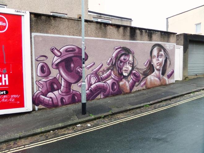 Age Age and Caro Pepe, Upfest, Bristol, July 2017