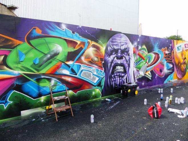 Title, Upfest, Bristol, July 2017