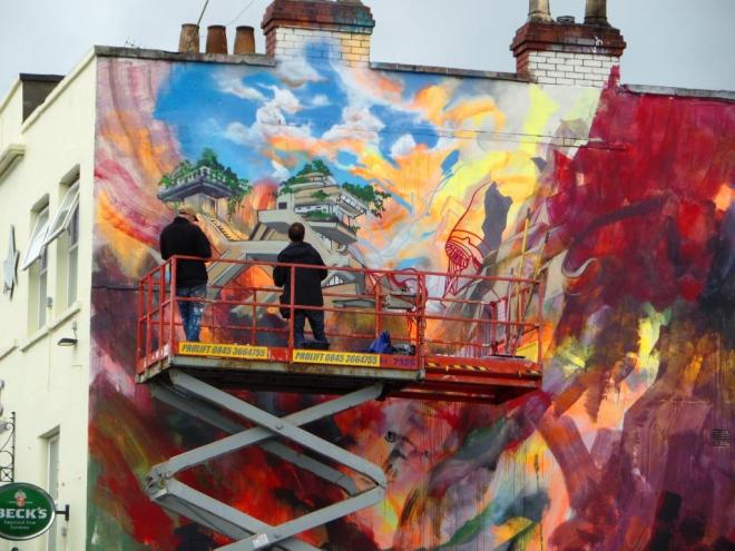 Will Barras and Xenz, Upfest, Bristol, July 2017