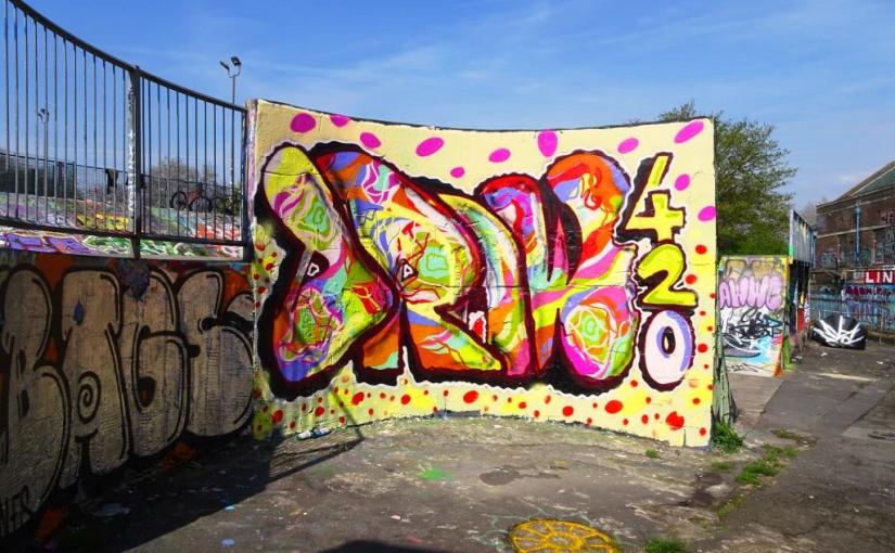 Mr Draws, Dean Lane, Bristol, April 2018