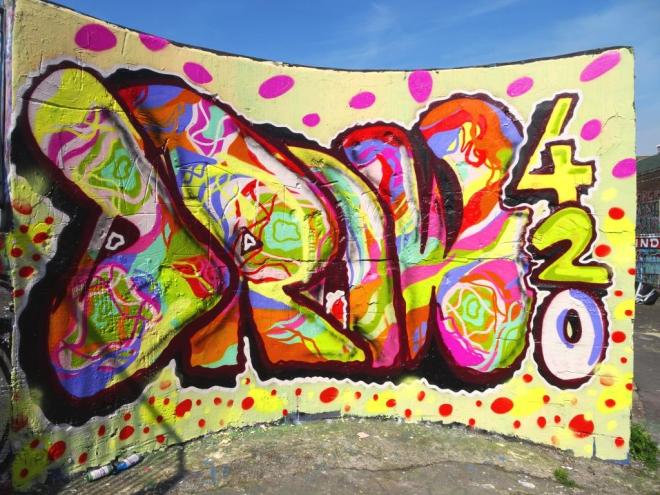 Mr Draws, Dean Lane, Bristol, April 2018