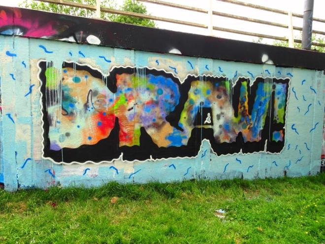 Mr Draws, M32 roundabout, Bristol, May 2018