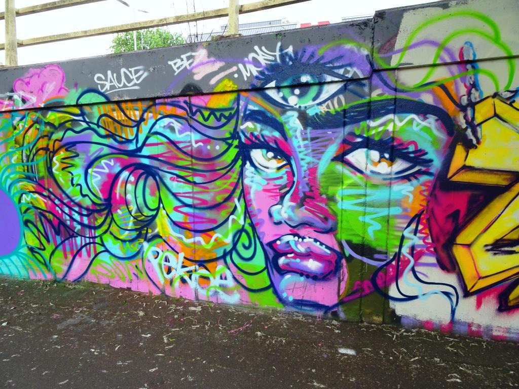 Pekoe, M32 roundabout, Bristol, May 2018