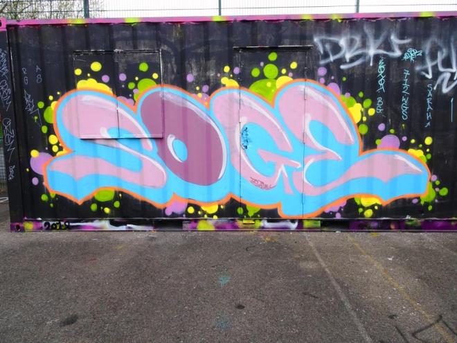 Soge, Dean Lane, Bristol, May 2018