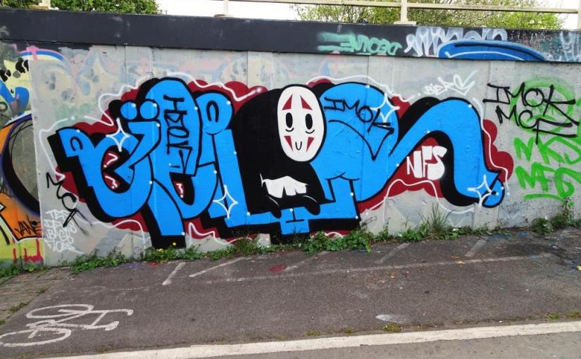 Biers, M32 roundabout, Bristol, May 2018