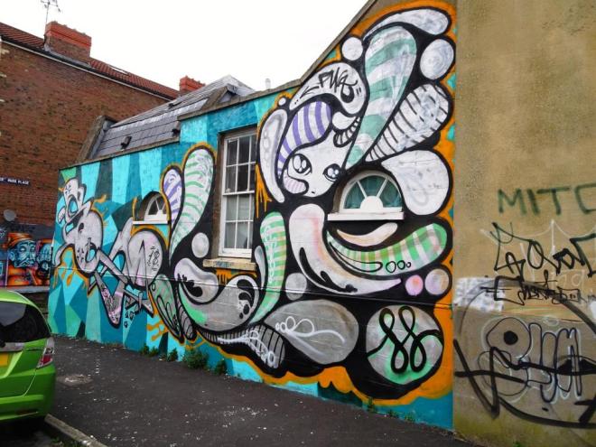 Face 1st and Soap, Norrisville Road, Bristol, May 2018