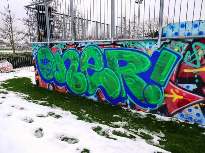 Oner, Horfield skate park, Bristol, March 2018