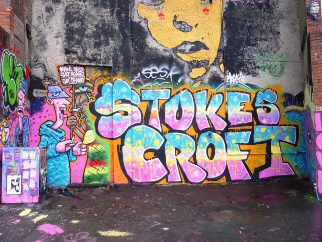 Mr Sleven and ?, Stokes Croft, Bristol, May 2018