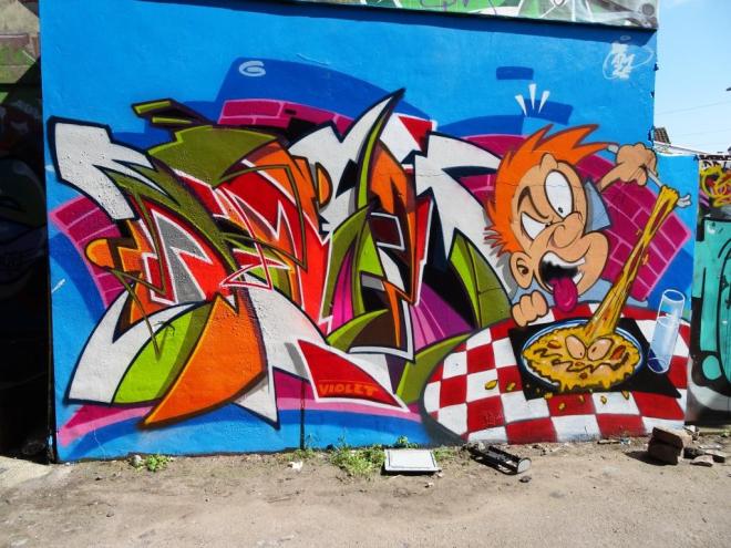 Deamze, M32 cycle path, Bristol, May 2018