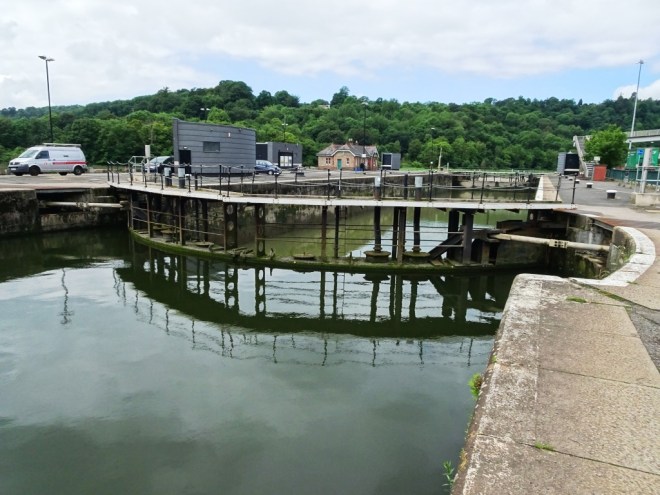 Cumberland Basin upper lock gate, Bristol