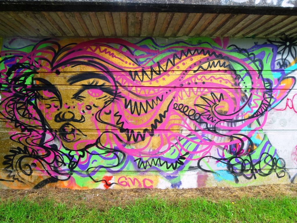 Pekoe, Brunel Way bridge, Bristol, June 2018