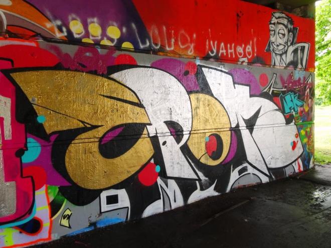 Epok, Brunel Way bridge, Bristol, June 2018