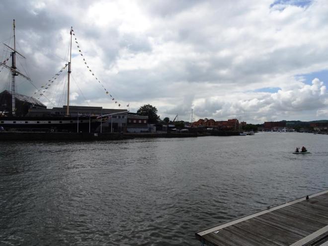 Bristol's floating harbour and SS Great Britain