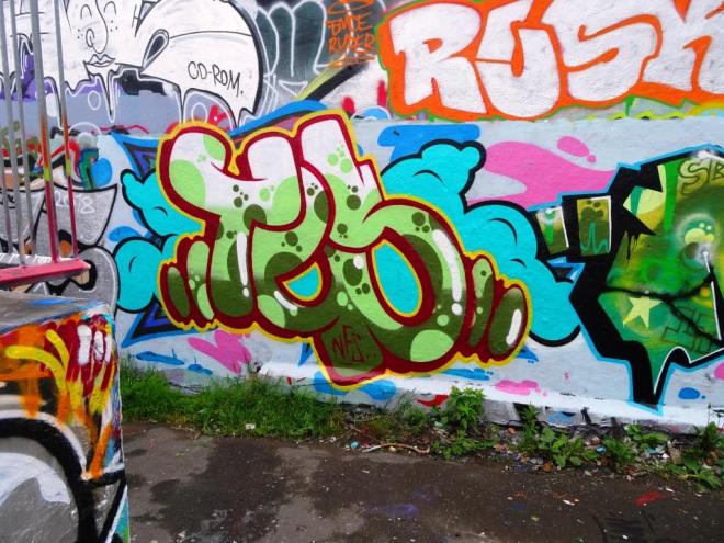 Slim Pickings, Dean Lane, Bristol, June 2018