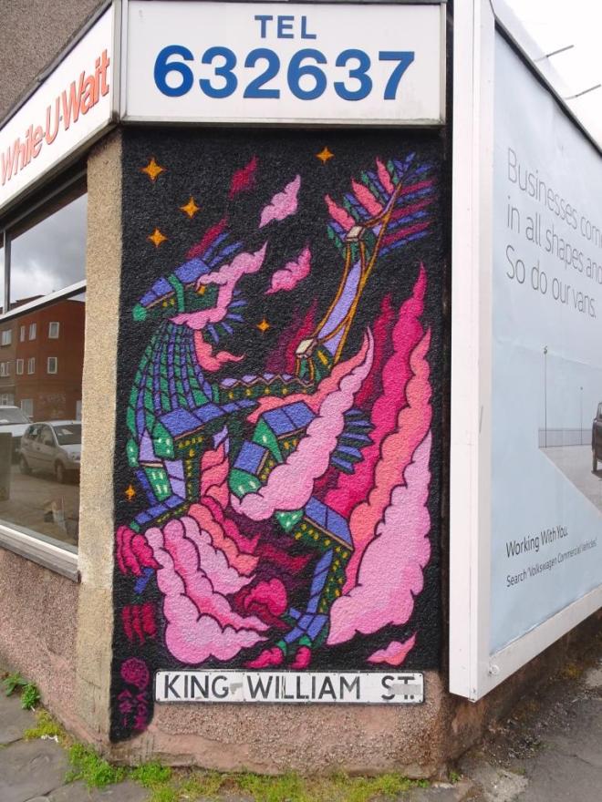 Andy Council, King William Street, Bristol, June 2018