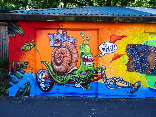 3Dom, Feek and Sepr, Fern Street, Bristol, June 2018