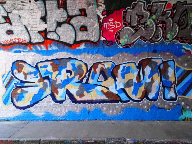 Mr Draws, St Werburghs tunnel, Bristol, June 2018