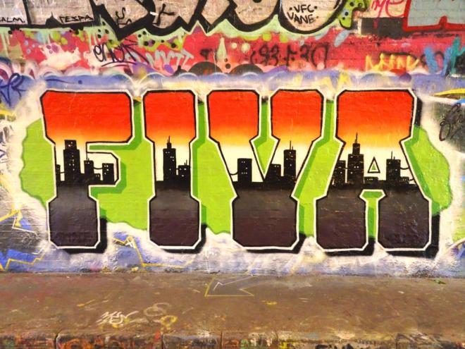 Fiva, St Werburghs tunnel, Bristol, June 2018