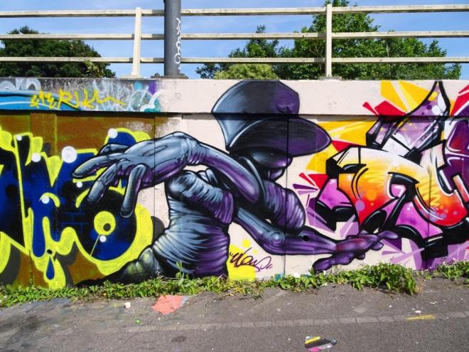 Hemper, M32 roundabout, Bristol, June 2018