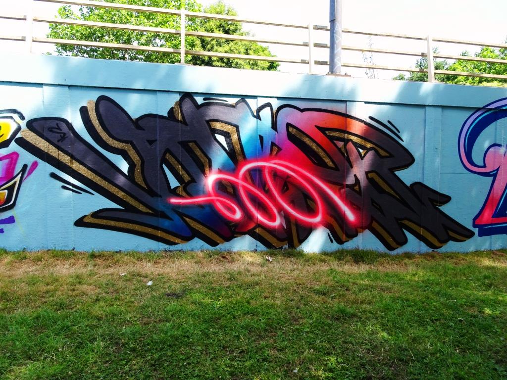 Voyder, M32 roundabout, Bristol, June 2018