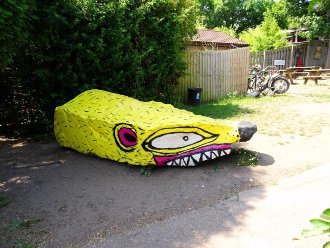 Rowdy, St Werburghs farm, Bristol, July 2018