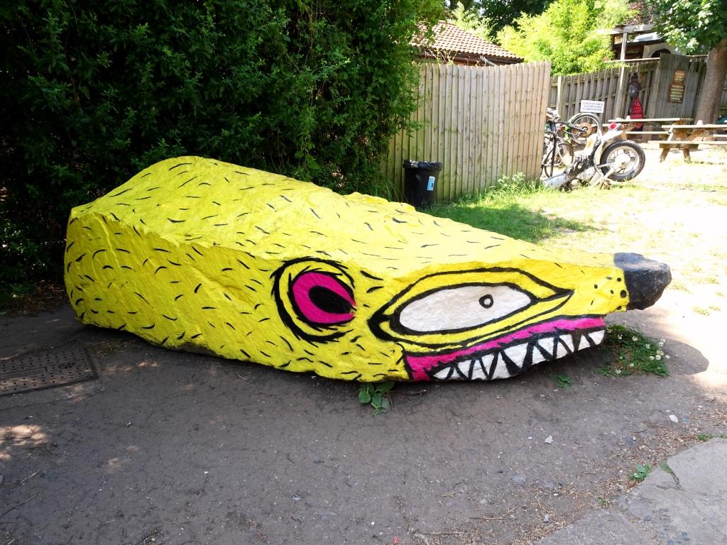 Rowdy, St Werburghs farm, Bristol, July 2018