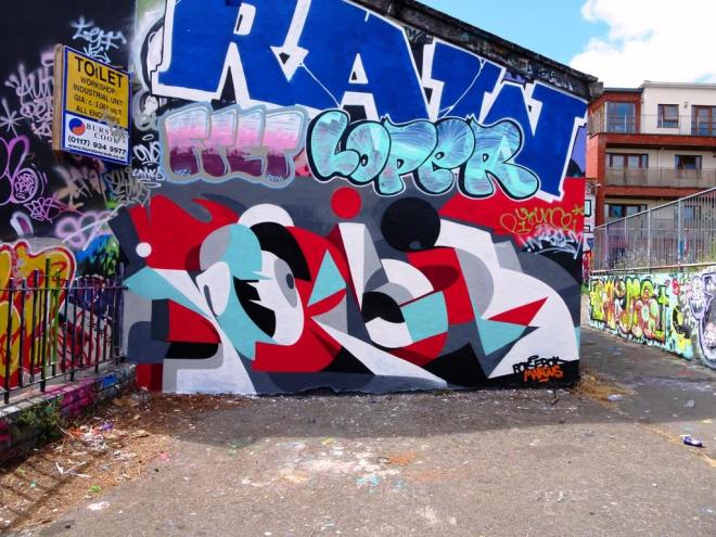 Kleiner Shames and Epok, Dean Lane, Bristol, July 2018