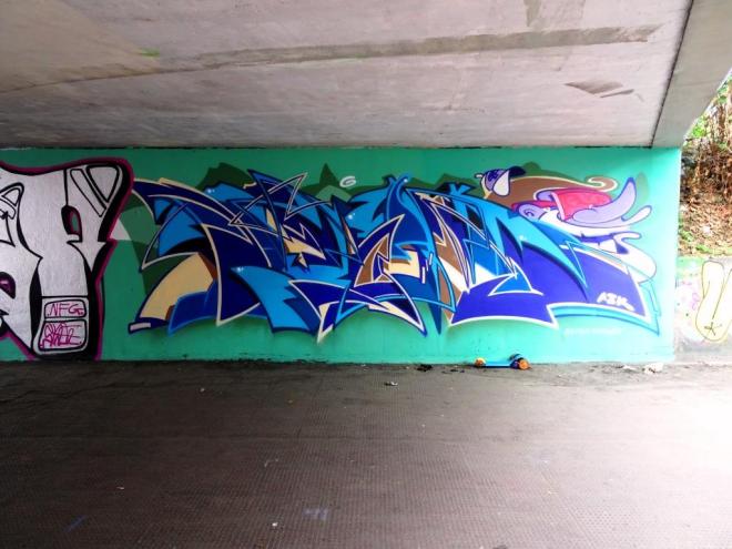 Deamze, New Stadium Road, Bristol, July 2018