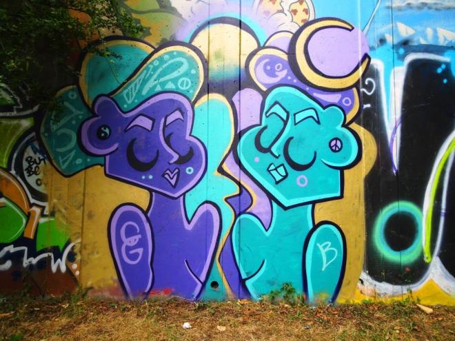 Tasha Bee, M32 roundabout, Bristol, July 2018