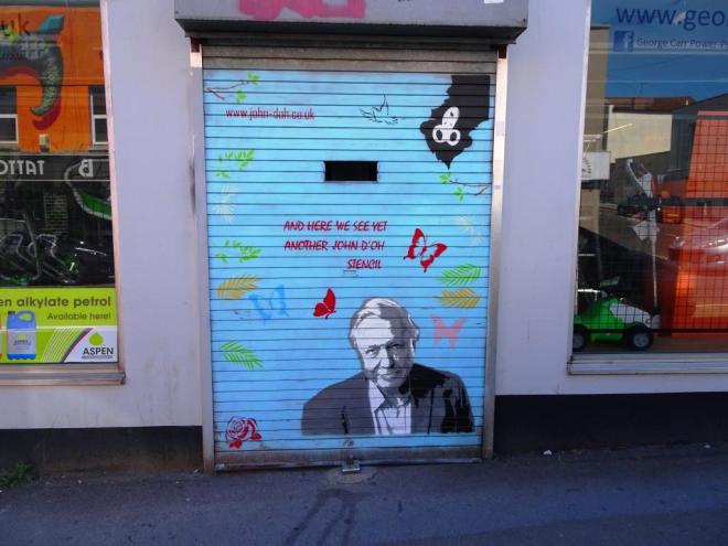 John D'oh, North Street, Bristol, July 2018