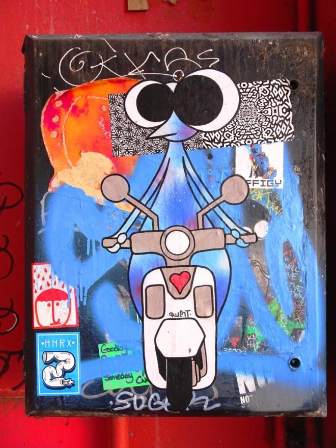 qWeRT, North Street, Bristol, July 2018