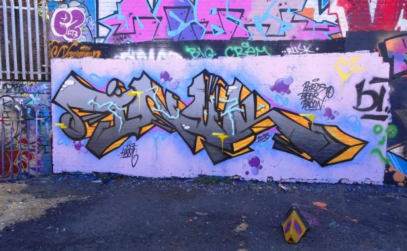 INUK, Dean Lane, Bristol, July 2018