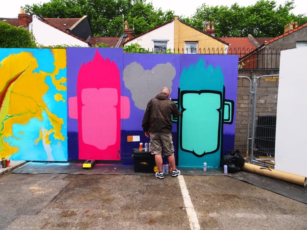 J. Sharples, Upfest, Bristol, July 2018