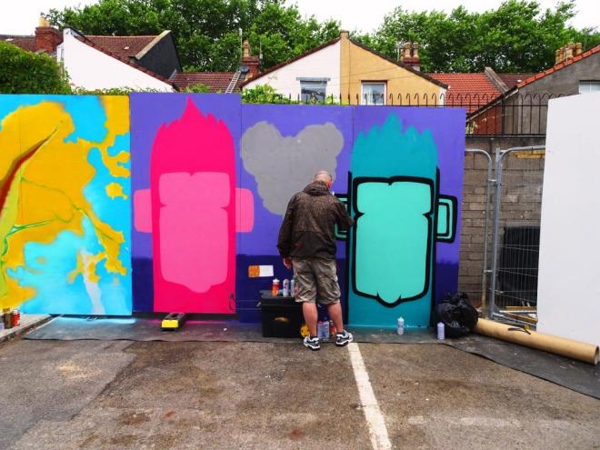 J. Sharples, Upfest, Bristol, July 2018