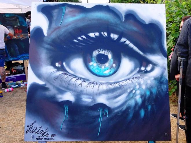 Justinks, Upfest, Bristol, July 2018