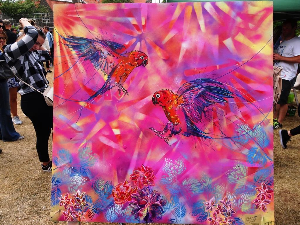 Emily Donald, Upfest, Bristol, July 2018