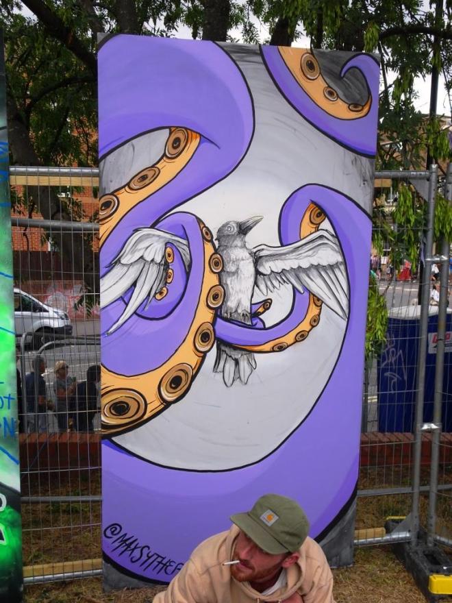 Max Syther, Upfest, Bristol, July 2018