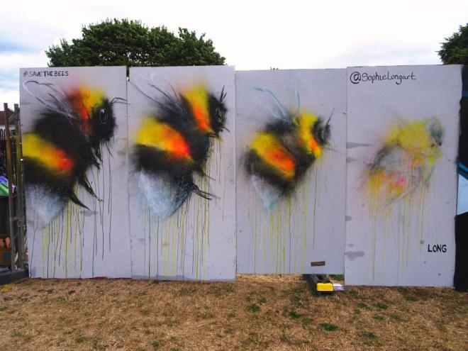 Sophie Long, Upfest, Bristol, July 2018