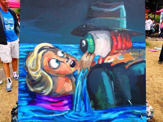 Jimmer Willmott, Upfest, Bristol, July 2018