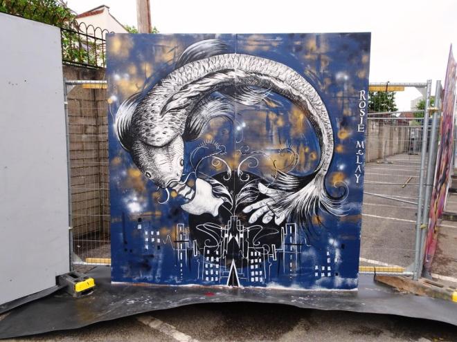 Rosie McLay, Upfest, Bristol, July 2018