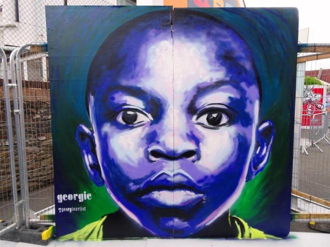 Georgie, Upfest, Bristol, July 2018