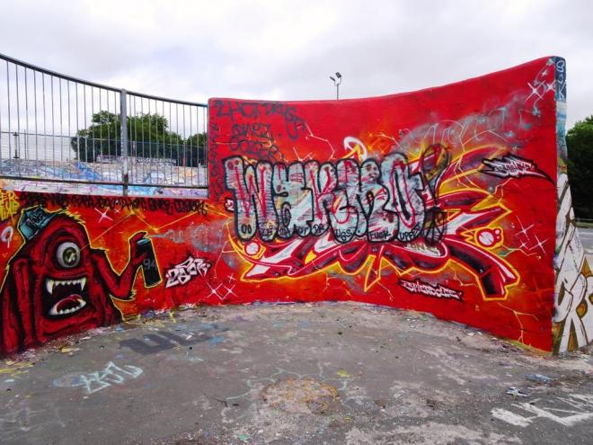 NEVERGIVEUP and Soge, Dean Lane, Bristol, August 2018