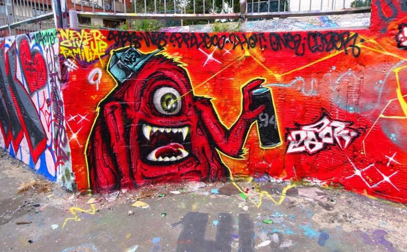 NEVERGIVEUP, Dean Lane, Bristol, August 2018