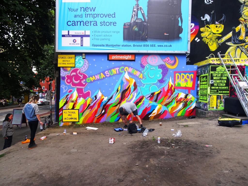 Mr Draws and Tasha Bee, Turbo Island, Bristol, August 2018