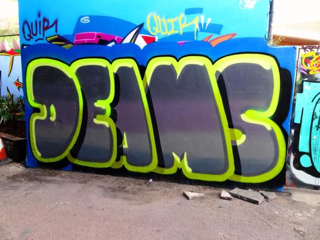 Deamze, M32 cycle path, Bristol, August 2018