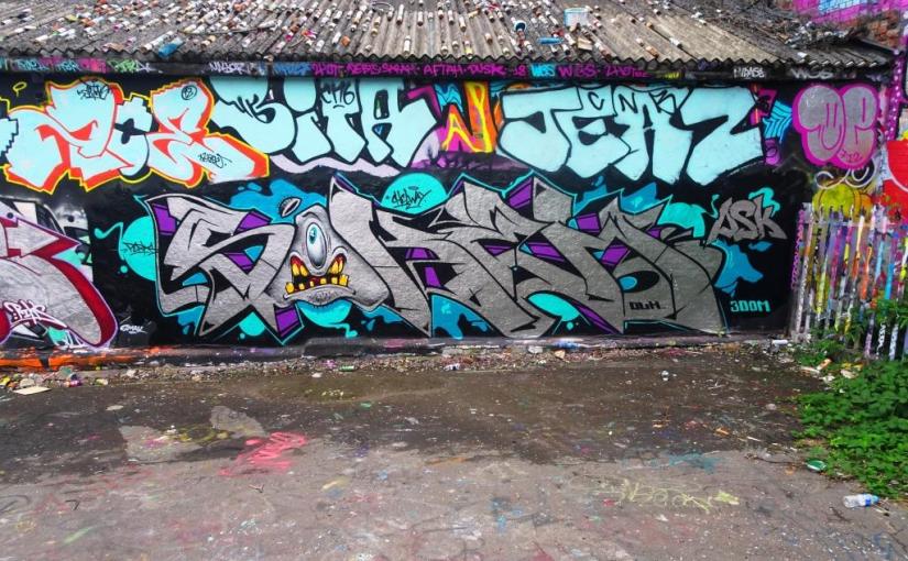 Soker and 3Dom, Dean Lane, Bristol, August 2018